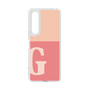 Slim Protection Case［ Original - initial two tone - G pink ］
