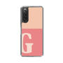 Slim Protection Case［ Original - initial two tone - G pink ］