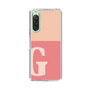 Slim Protection Case［ Original - initial two tone - G pink ］