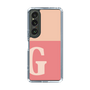 Slim Protection Case［ Original - initial two tone - G pink ］