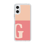 Slim Protection Case［ Original - initial two tone - G pink ］
