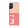 Slim Protection Case［ Original - initial two tone - G pink ］