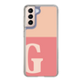 Slim Protection Case［ Original - initial two tone - G pink ］