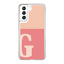 Slim Protection Case［ Original - initial two tone - G pink ］