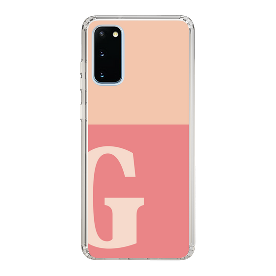 Slim Protection Case［ Original - initial two tone - G pink ］