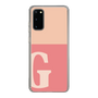 Slim Protection Case［ Original - initial two tone - G pink ］