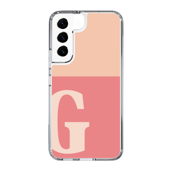 Slim Protection Case［ Original - initial two tone - G pink ］