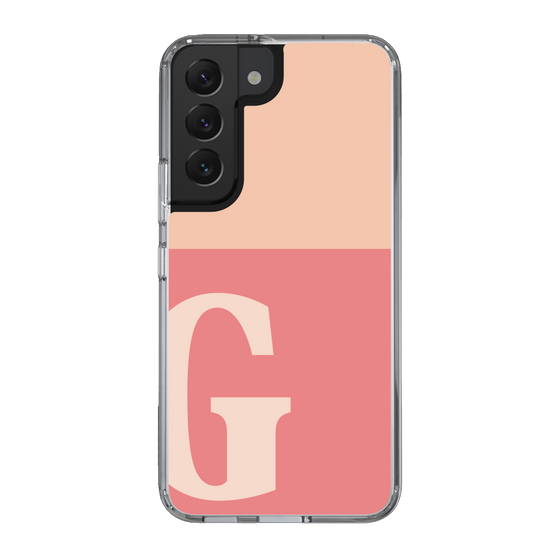Slim Protection Case［ Original - initial two tone - G pink ］