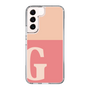 Slim Protection Case［ Original - initial two tone - G pink ］