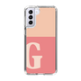 Slim Protection Case［ Original - initial two tone - G pink ］