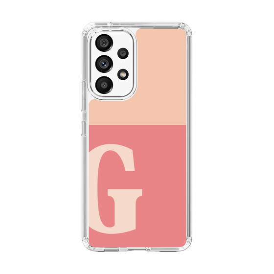 Slim Protection Case［ Original - initial two tone - G pink ］