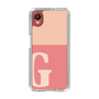 Slim Protection Case［ Original - initial two tone - G pink ］
