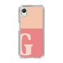 Slim Protection Case［ Original - initial two tone - G pink ］