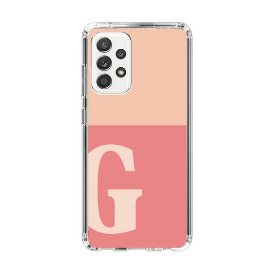 Slim Protection Case［ Original - initial two tone - G pink ］