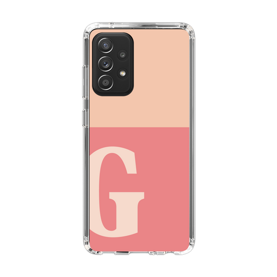 Slim Protection Case［ Original - initial two tone - G pink ］