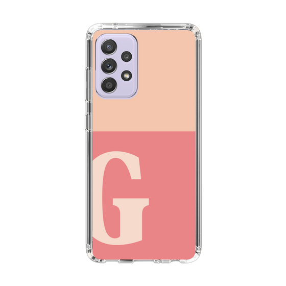 Slim Protection Case［ Original - initial two tone - G pink ］