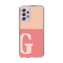 Slim Protection Case［ Original - initial two tone - G pink ］