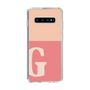 Slim Protection Case［ Original - initial two tone - G pink ］