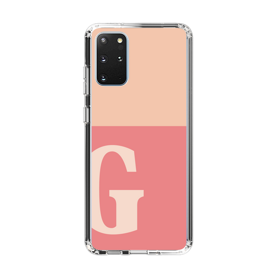 Slim Protection Case［ Original - initial two tone - G pink ］