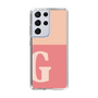 Slim Protection Case［ Original - initial two tone - G pink ］