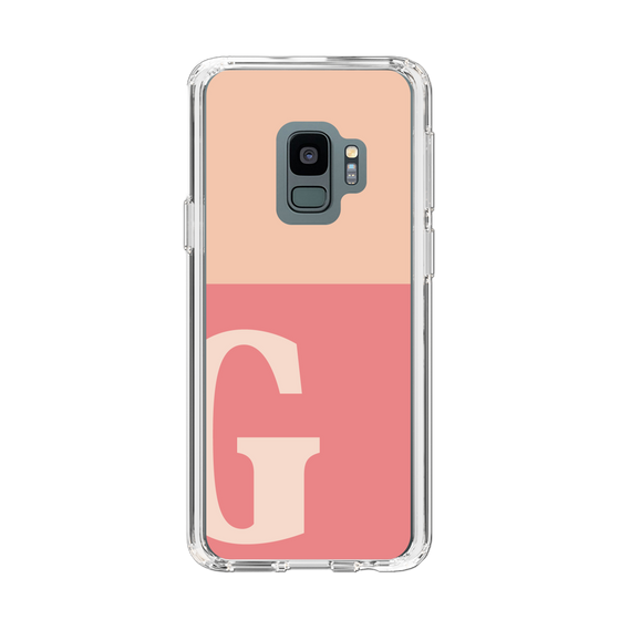 Slim Protection Case［ Original - initial two tone - G pink ］