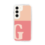 Slim Protection Case［ Original - initial two tone - G pink ］