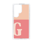 Slim Protection Case［ Original - initial two tone - G pink ］