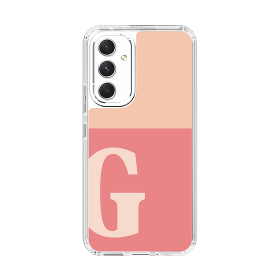 Slim Protection Case［ Original - initial two tone - G pink ］