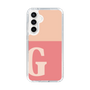 Slim Protection Case［ Original - initial two tone - G pink ］