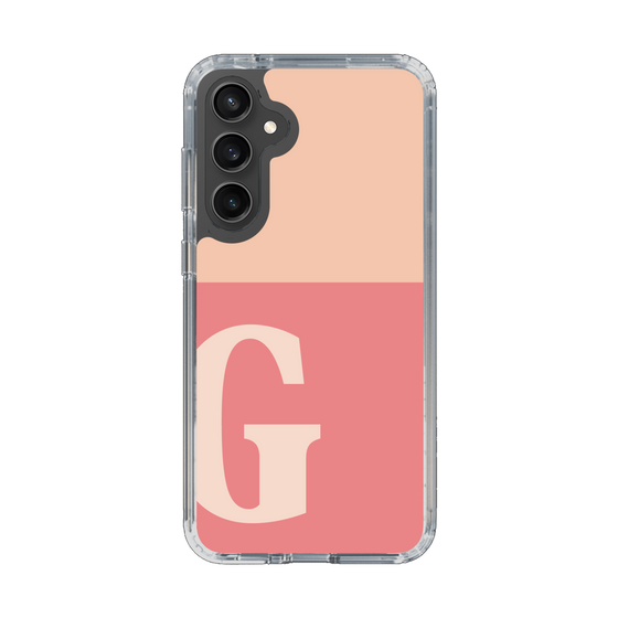 Slim Protection Case［ Original - initial two tone - G pink ］