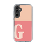 Slim Protection Case［ Original - initial two tone - G pink ］