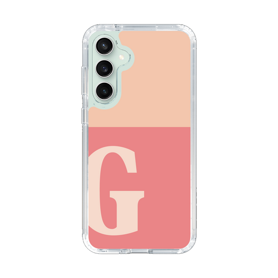 Slim Protection Case［ Original - initial two tone - G pink ］