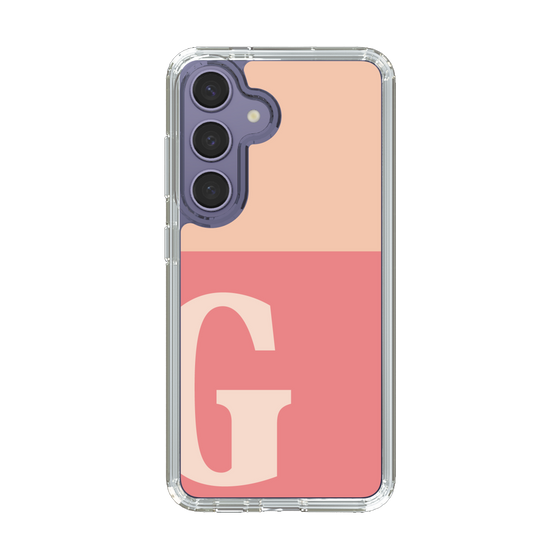 Slim Protection Case［ Original - initial two tone - G pink ］