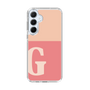 Slim Protection Case［ オリジナル - initial two tone - G pink ］