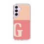 Slim Protection Case［ オリジナル - initial two tone - G pink ］