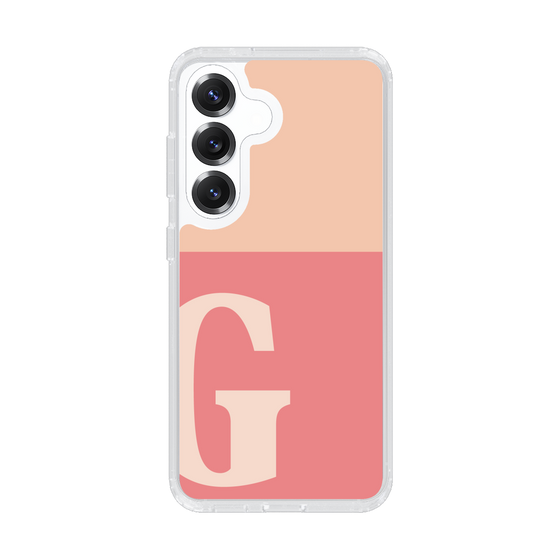 Slim Protection Case［ Original - initial two tone - G pink ］