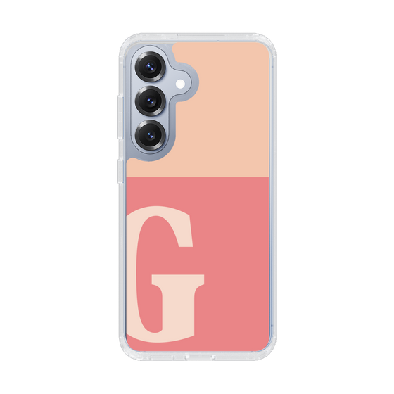 Slim Protection Case［ Original - initial two tone - G pink ］