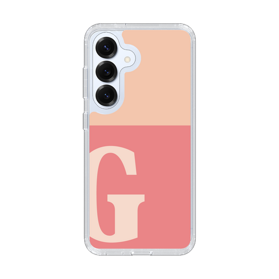 Slim Protection Case［ Original - initial two tone - G pink ］