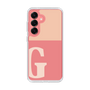 Slim Protection Case［ Original - initial two tone - G pink ］