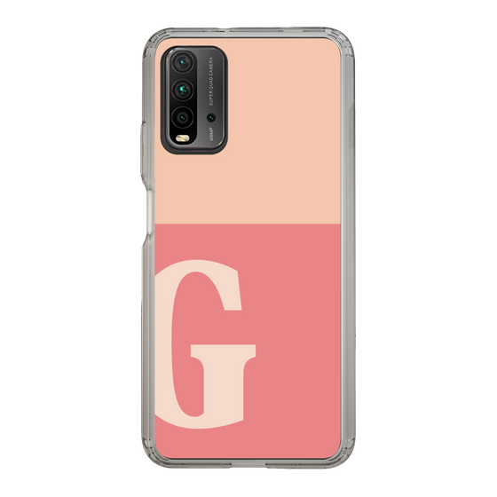 Slim Protection Case［ Original - initial two tone - G pink ］
