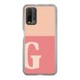 Slim Protection Case［ Original - initial two tone - G pink ］