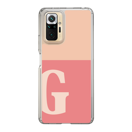 Slim Protection Case［ Original - initial two tone - G pink ］