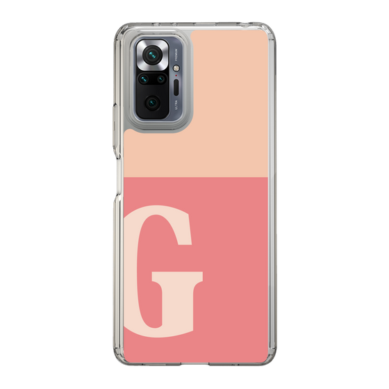 Slim Protection Case［ Original - initial two tone - G pink ］