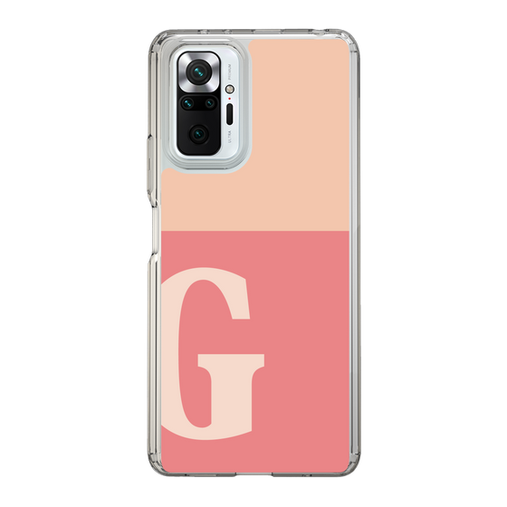 Slim Protection Case［ Original - initial two tone - G pink ］