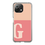 Slim Protection Case［ Original - initial two tone - G pink ］