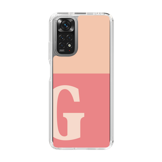 Slim Protection Case［ Original - initial two tone - G pink ］
