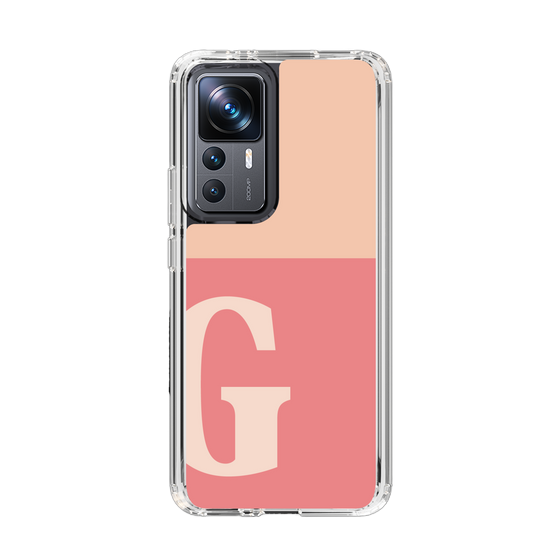 Slim Protection Case［ Original - initial two tone - G pink ］