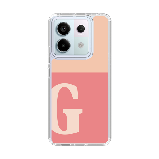 Slim Protection Case［ Original - initial two tone - G pink ］
