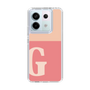 Slim Protection Case［ Original - initial two tone - G pink ］