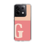 Slim Protection Case［ Original - initial two tone - G pink ］
